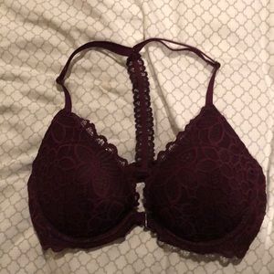 NWOT victoria’s secret pink lace push up bra new